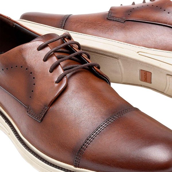 Sapato Democrata Metropolitan Casual Bay Cadarço Caramelo - Main Image