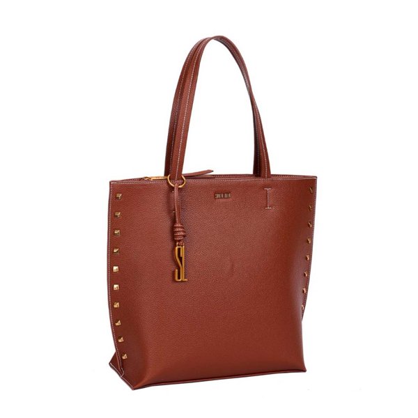 Bolsa Santa Lolla Shopper Tachas Alça De Ombro