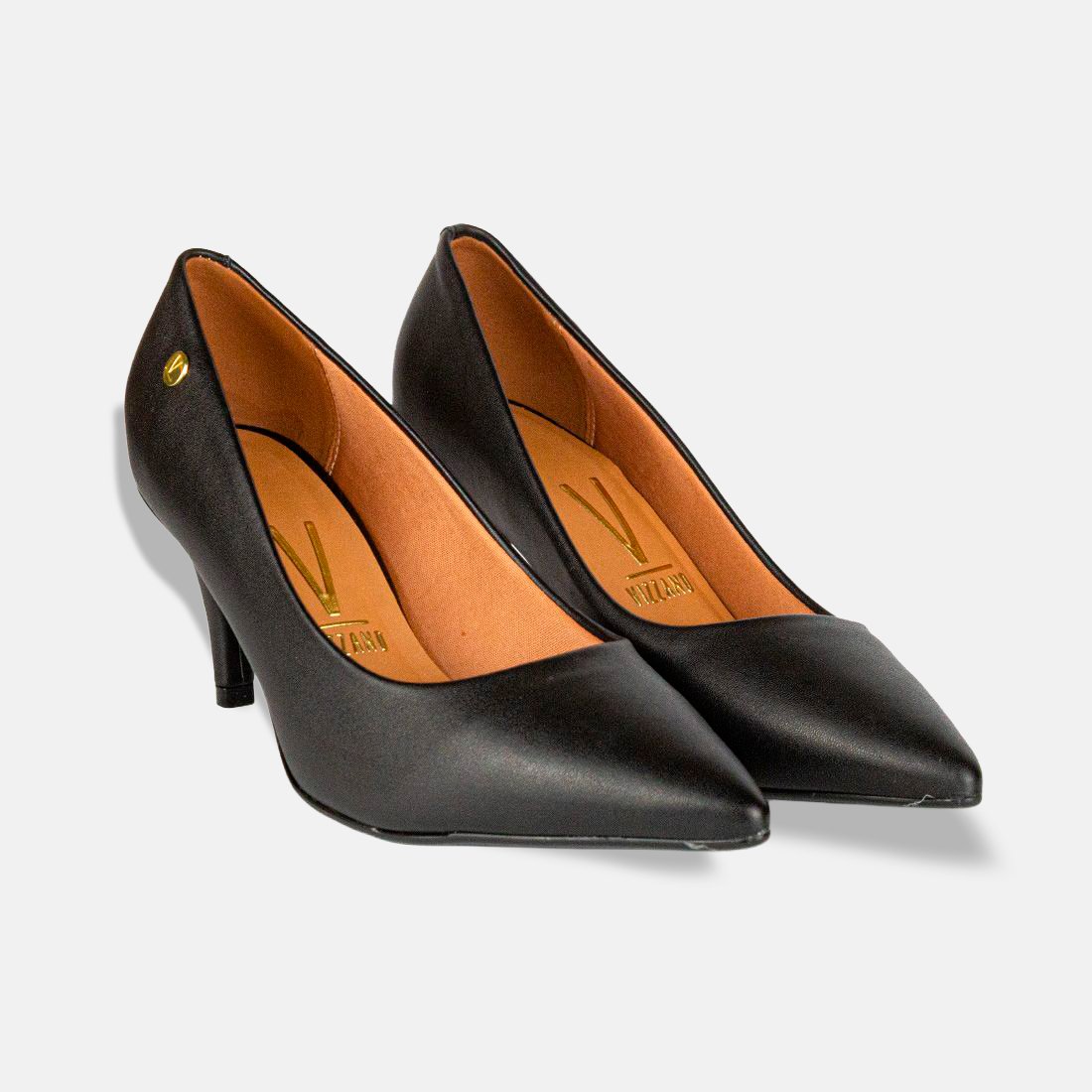 04 sapato scarpin vizzano bico fino salto medio pelica