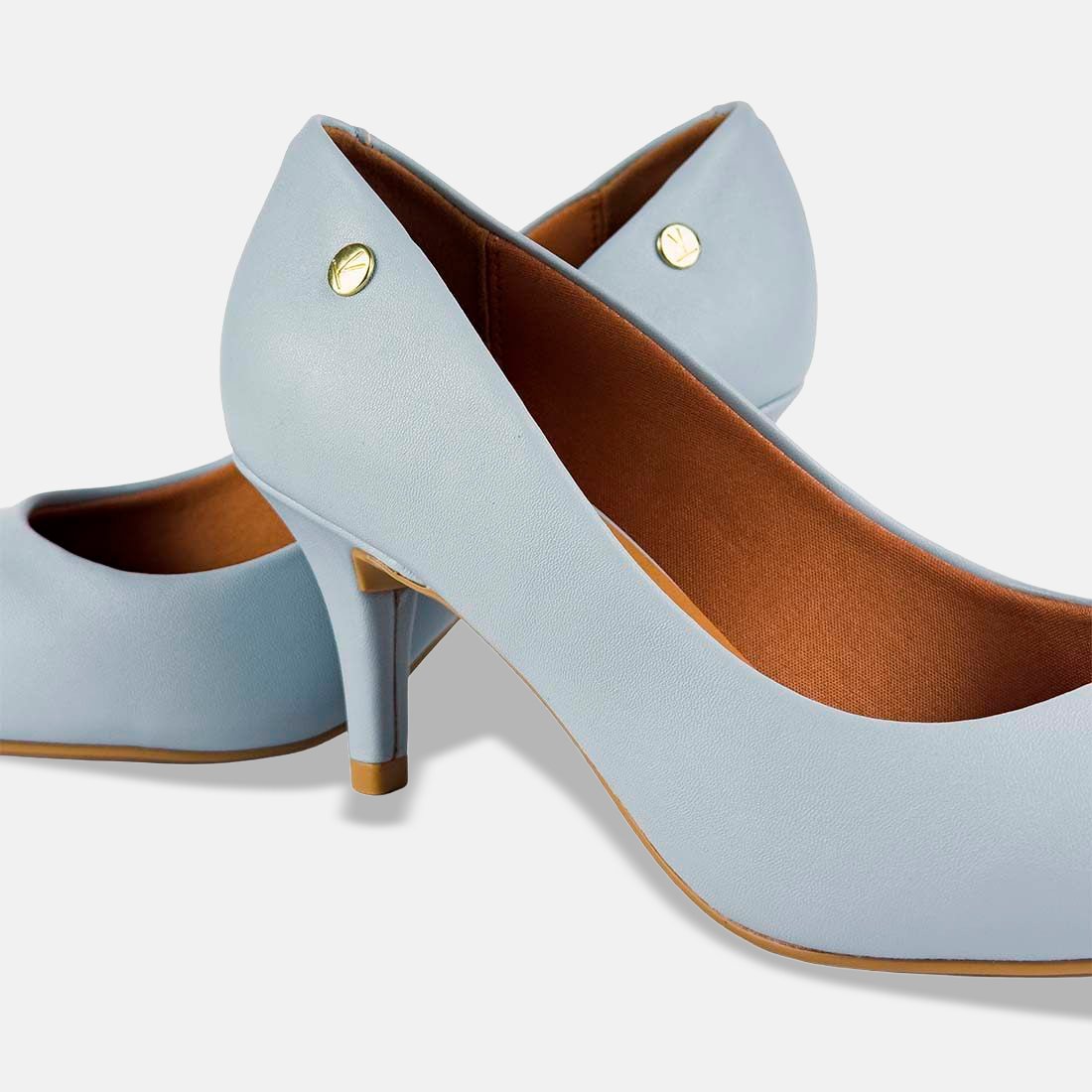 31 sapato scarpin vizzano bico fino salto medio pelica