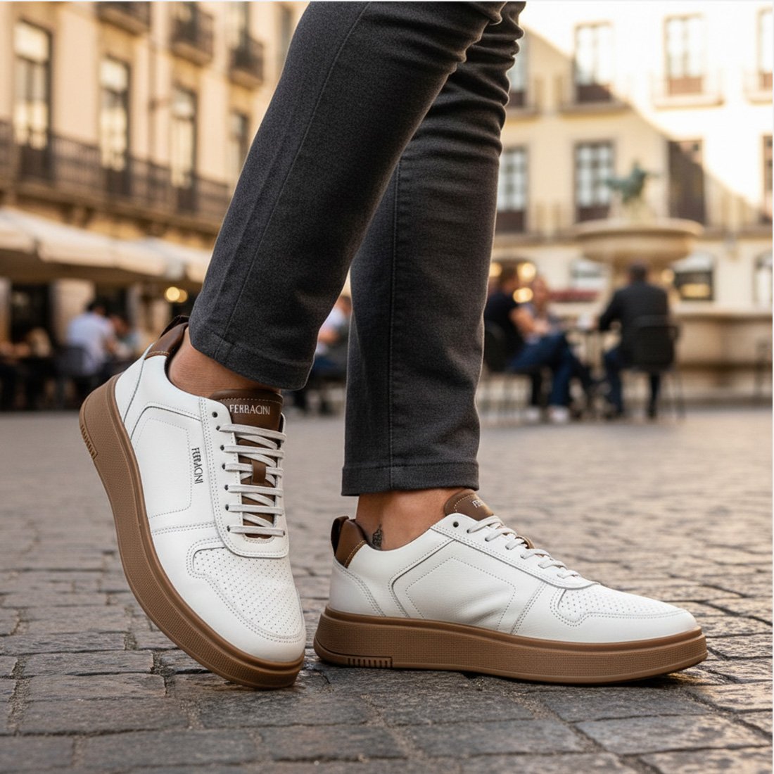 06 tenis ferracini sneaker logan