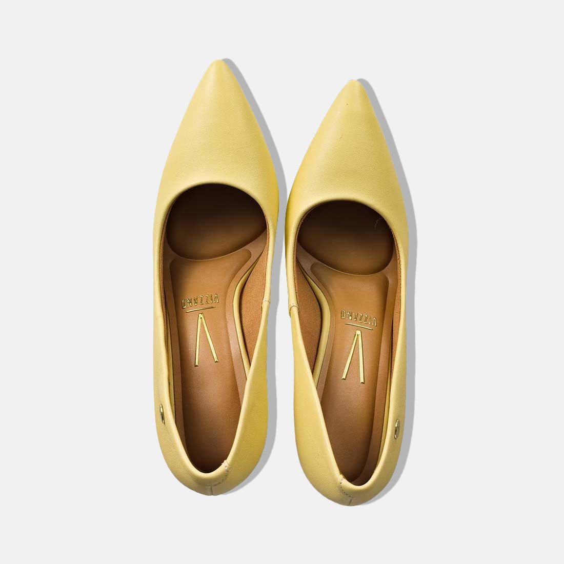 06 sapato scarpin vizzano bico fino salto alto pelica