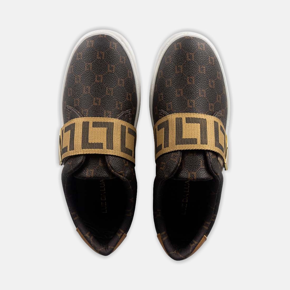 17 tenis luz da lua monograma elastico logo 60230005