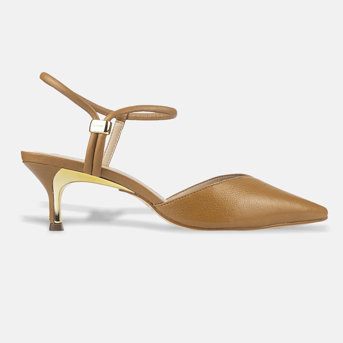 17 sapato scarpin luz da lua slingback salto baixo 58060001 azul 37