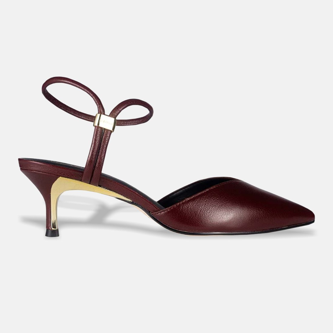 57 sapato scarpin luz da lua slingback salto baixo 58060001 azul 37