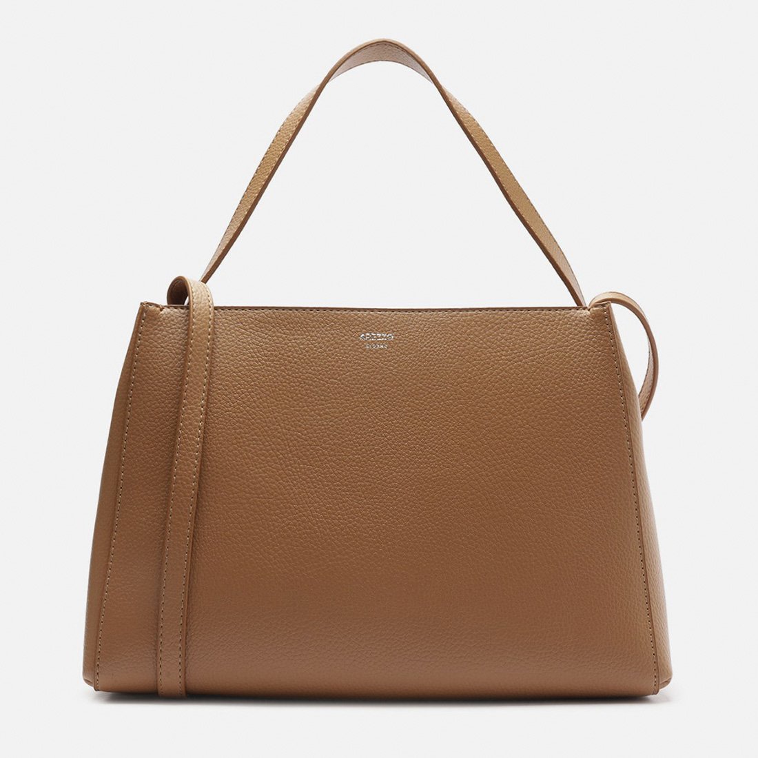 01 bolsa arezzo tote crema emilly grande a581000497