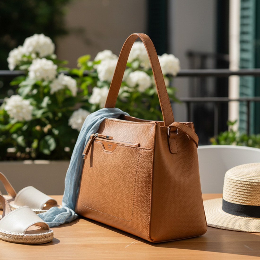 07 bolsa arezzo tote crema emilly grande a581000497