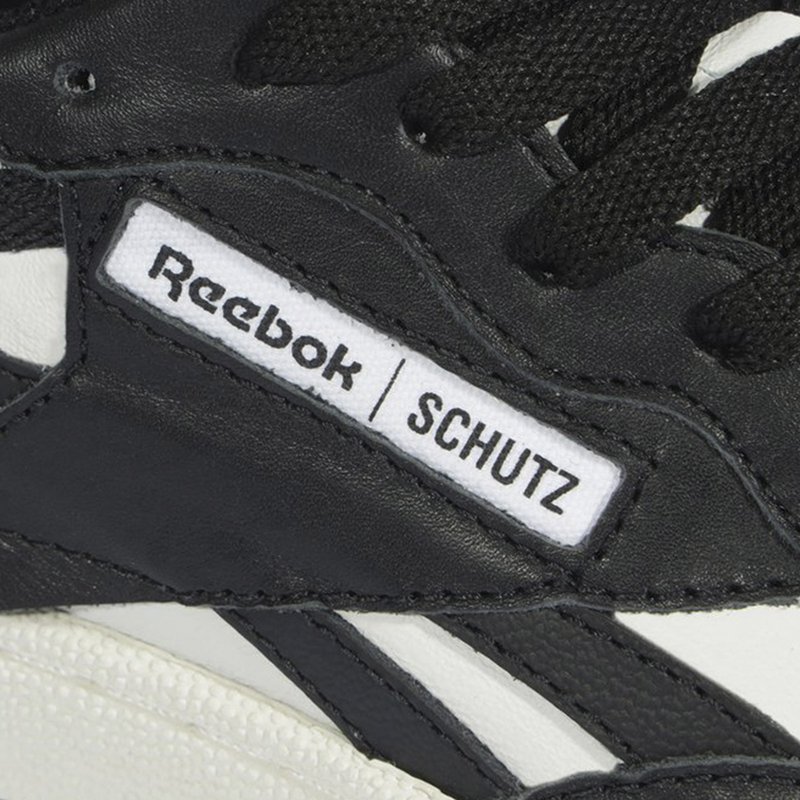 Tênis Schutz X Reebok Preto/Branco Sola Bicolor - S2257500010002