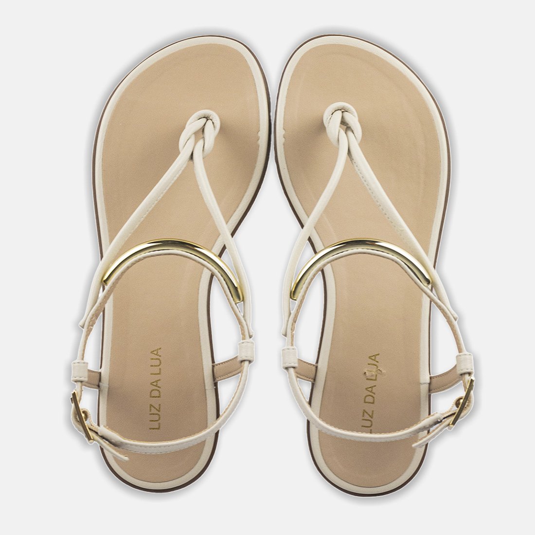 45 sandalia rasteira luz da lua tira no fina 52217800