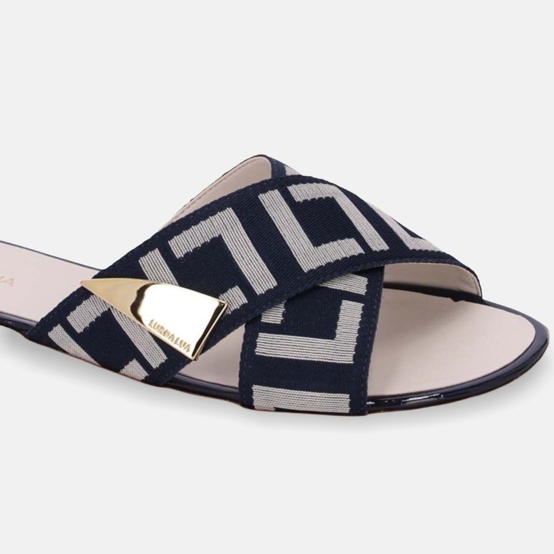 10 chinelo luz da lua tira cruzada gorgurao metal 52211110