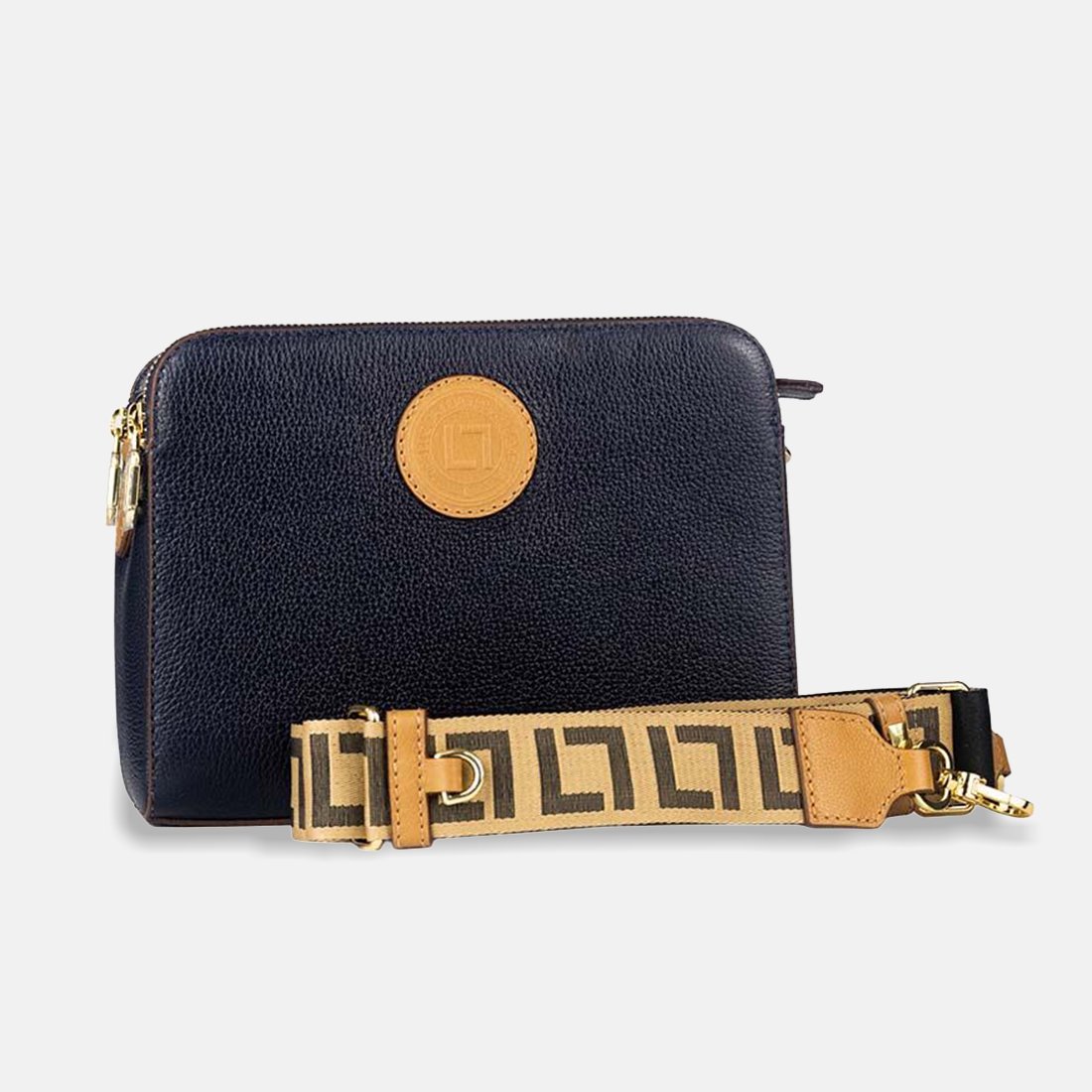 07 bolsa luz da lua bella tiracolo media 10006111 bege unico