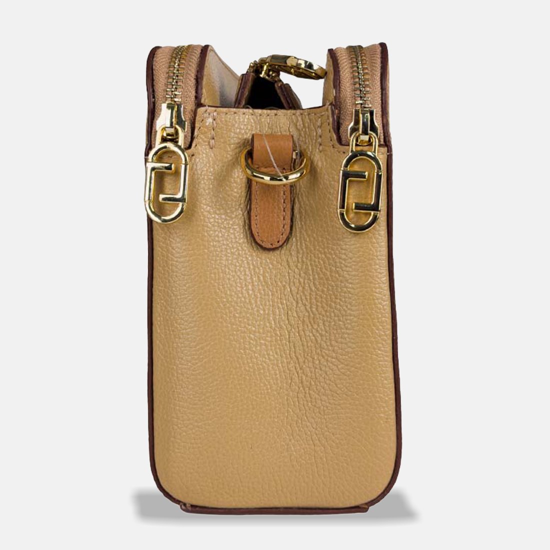 18 bolsa luz da lua bella tiracolo media 10006111 bege unico