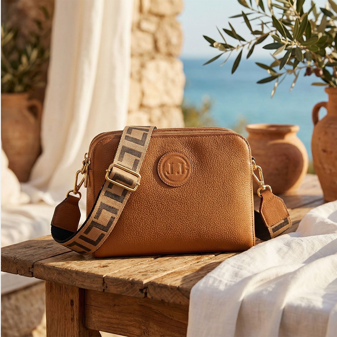 32 bolsa luz da lua bella tiracolo media 10006111 bege unico