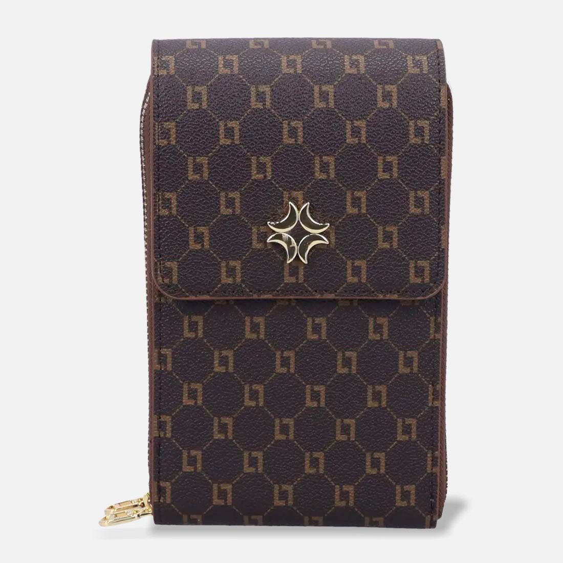 01 bolsa luz da lua mini bag pequena monograma mocca 42000004