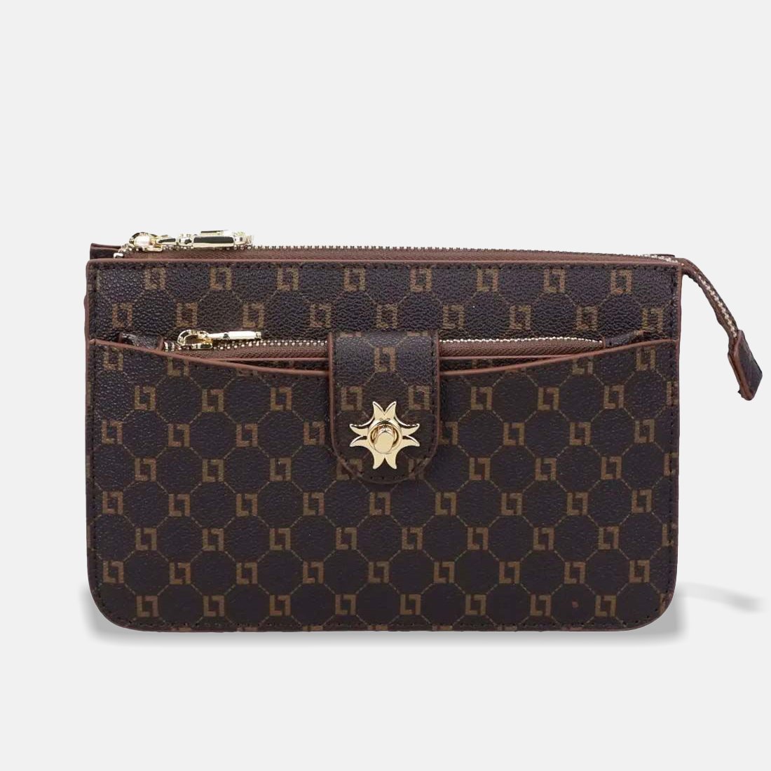 01 bolsa luz da lua mini bag pequena monograma mocca 42000005