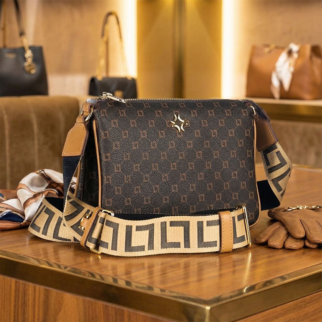 07 bolsa luz da lua tiracolo pequena monograma 2000506