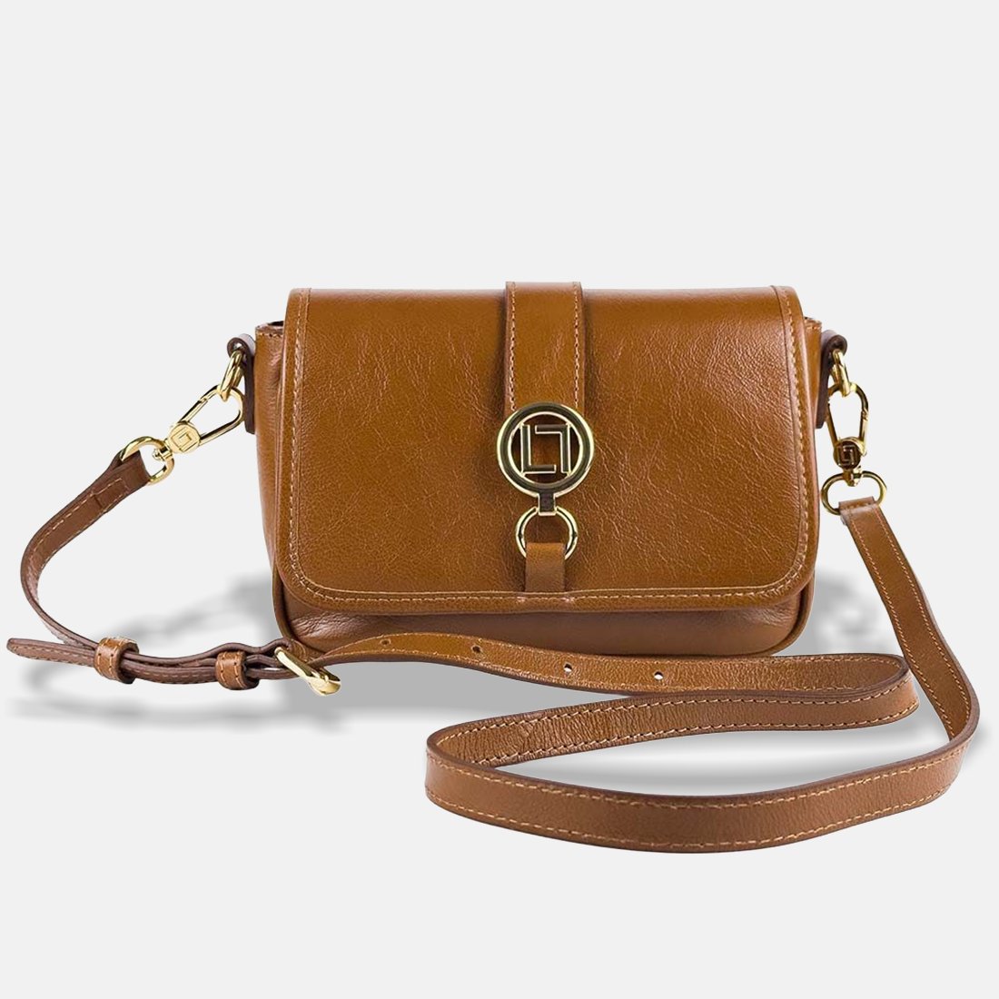 14 bolsa luz da lua tiracolo fecho argola 2000760