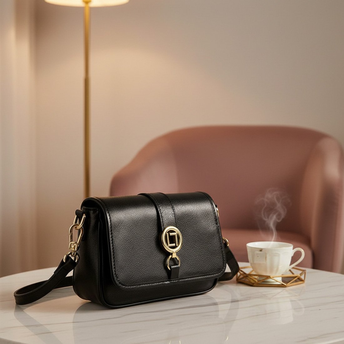 27 bolsa luz da lua tiracolo fecho argola 2000760