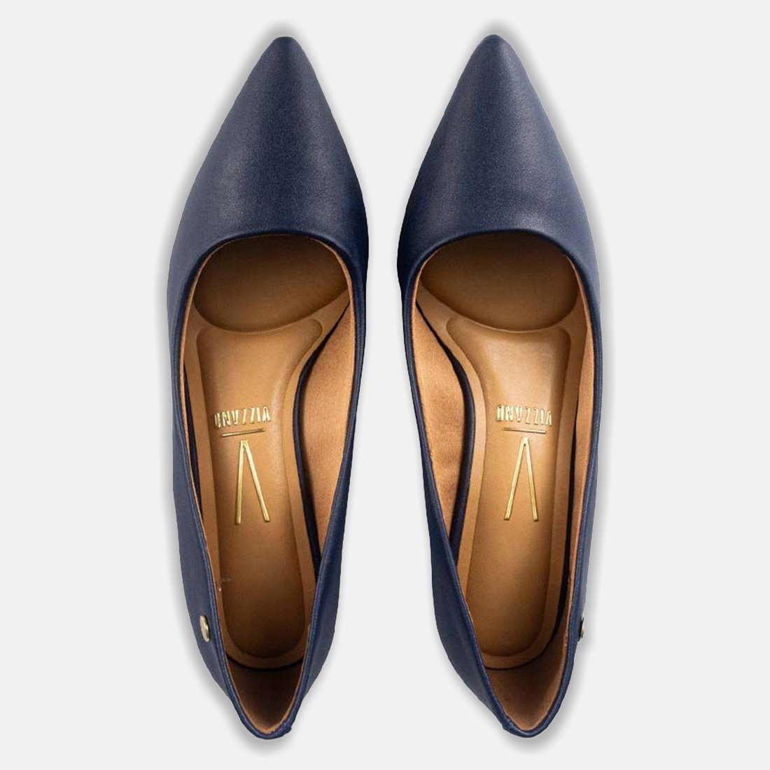 11 sapato scarpin vizzano bico fino pelica