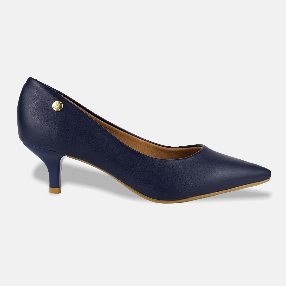 Sapato Scarpin Vizzano Bico Fino Pelica Azul - 1122.828.7286