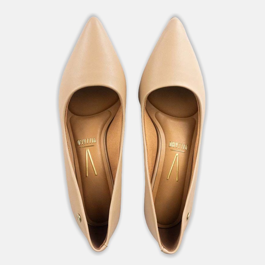 24 sapato scarpin vizzano bico fino pelica