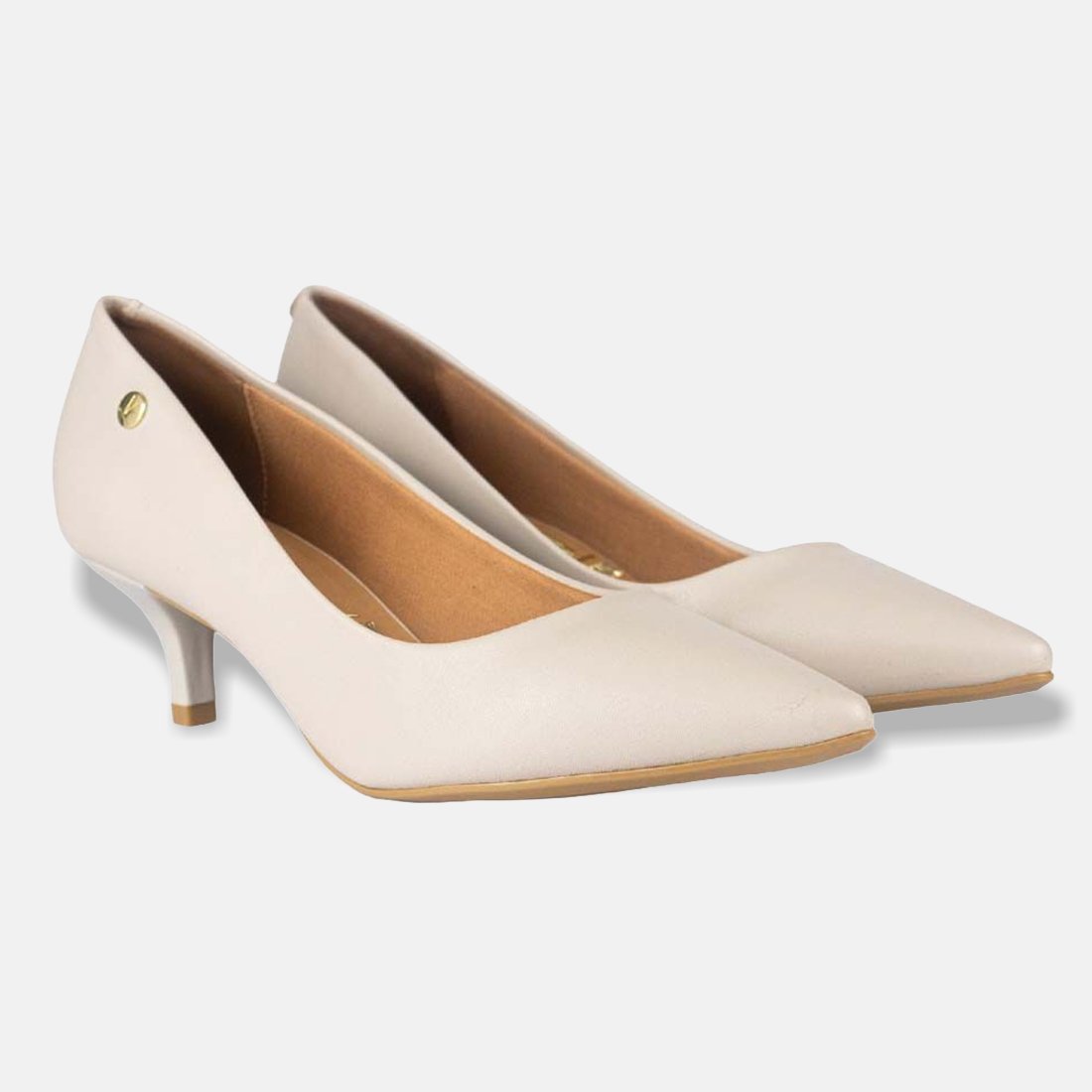 34 sapato scarpin vizzano bico fino pelica