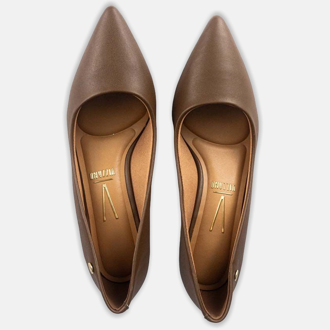 43 sapato scarpin vizzano bico fino pelica