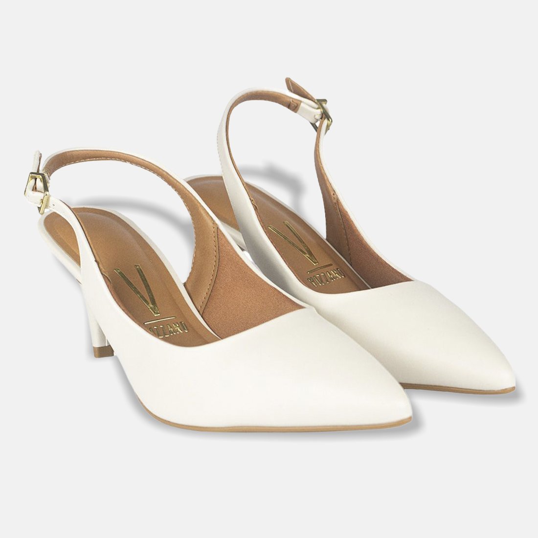 08 sapato scarpin vizzano bico fino slingback salto medio