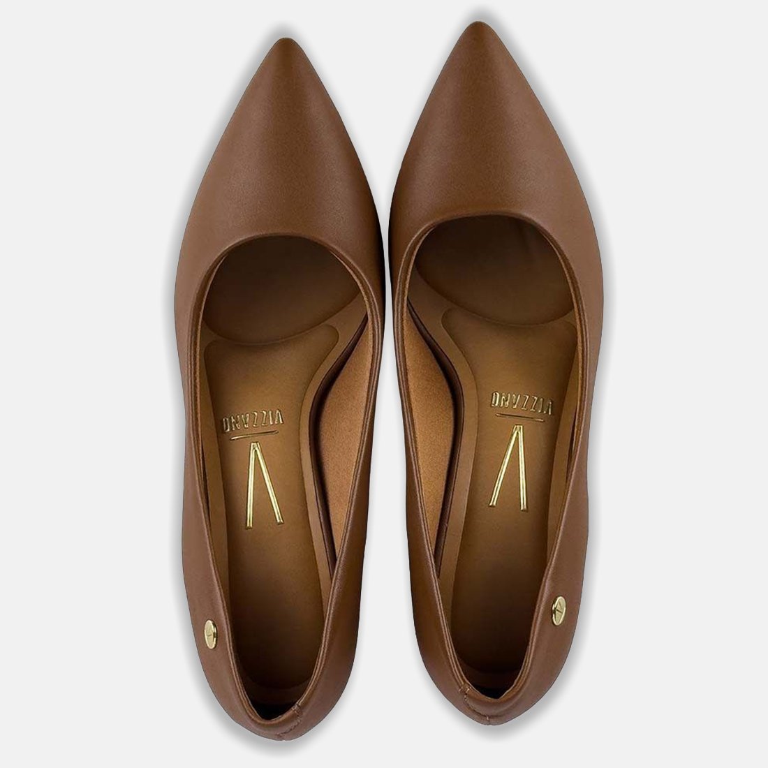 44 sapato scarpin vizzano pelica bico fino salto bloco 1220 315 7286