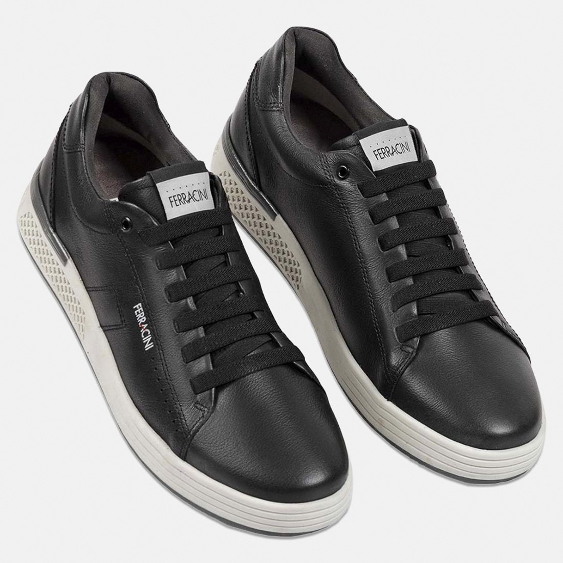 02 tenis ferracini clint dubay 8375 705 preto 37