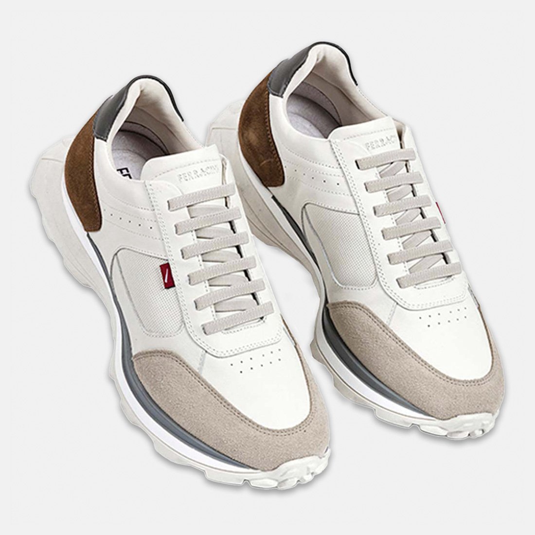 02 tenis sneaker ferracini mid titanium 9437 718