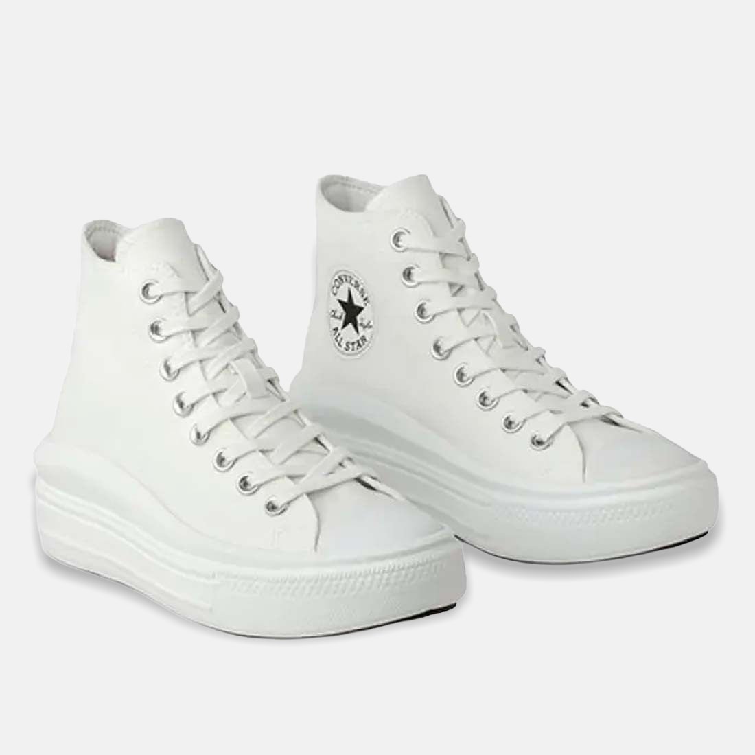 03 tenis converse all star move cano alto plataforma