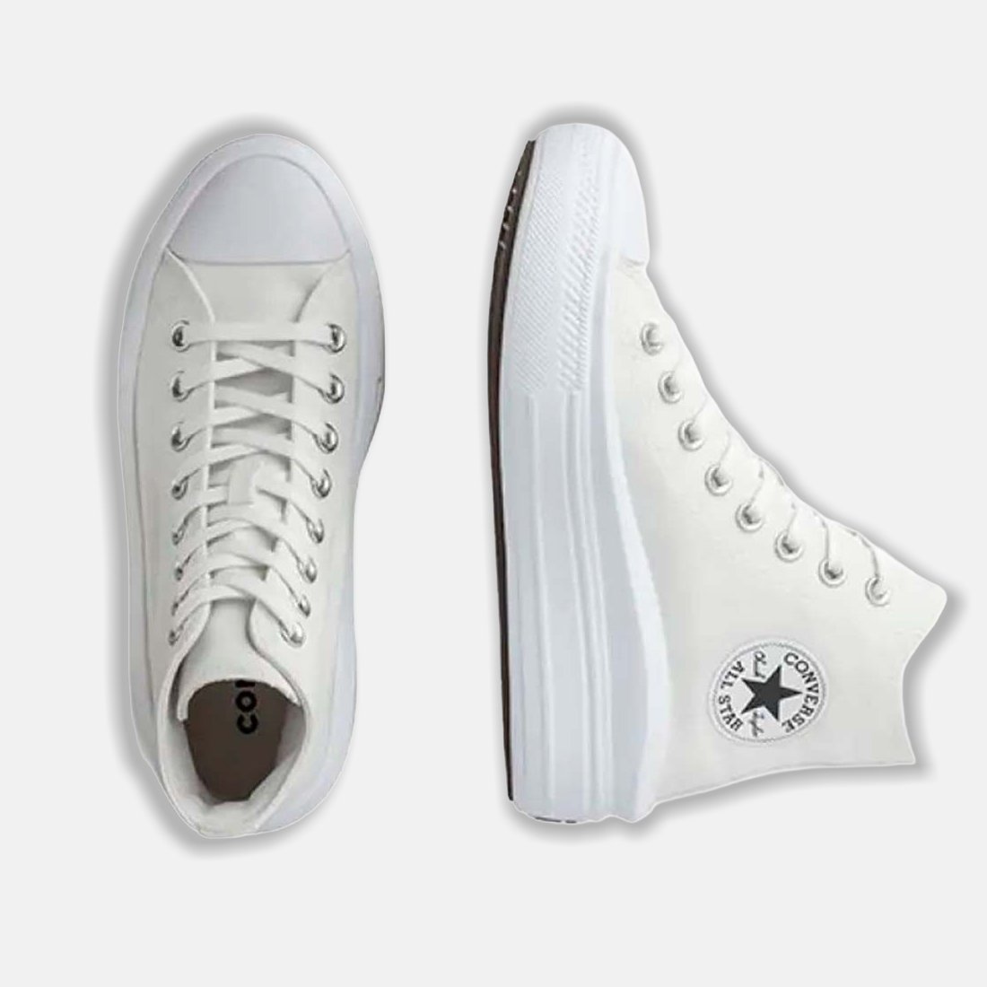 05 tenis converse all star move cano alto plataforma