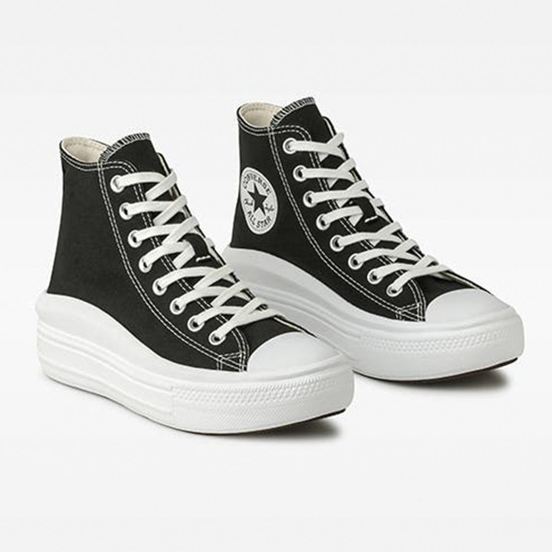 11 tenis converse all star move cano alto plataforma