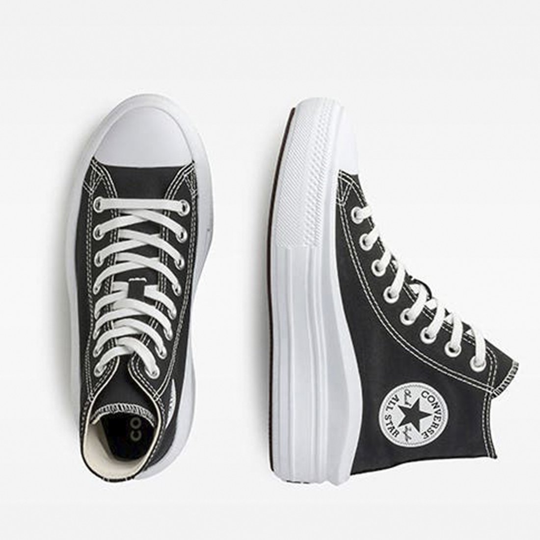 13 tenis converse all star move cano alto plataforma