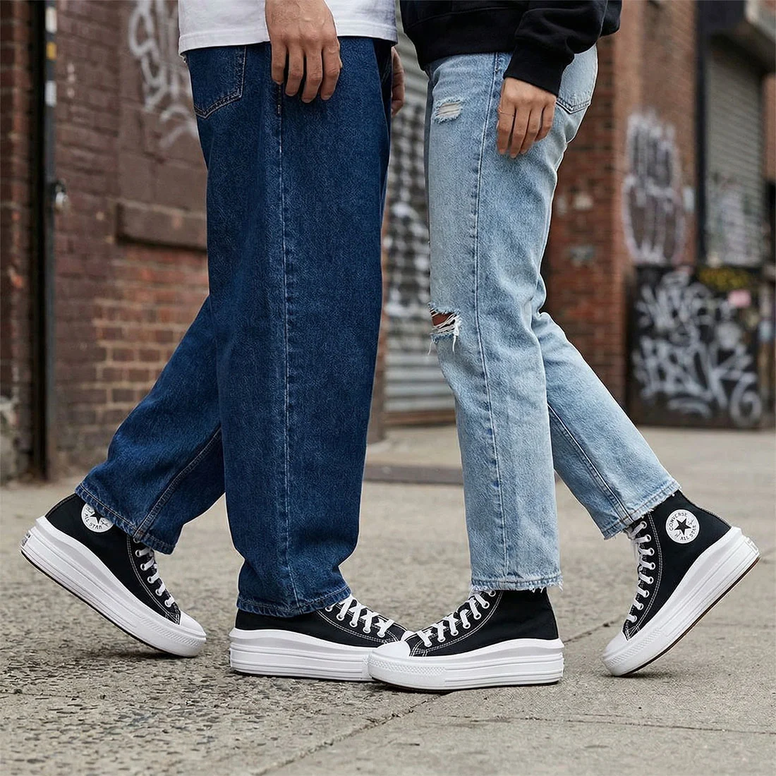 15 tenis converse all star move cano alto plataforma