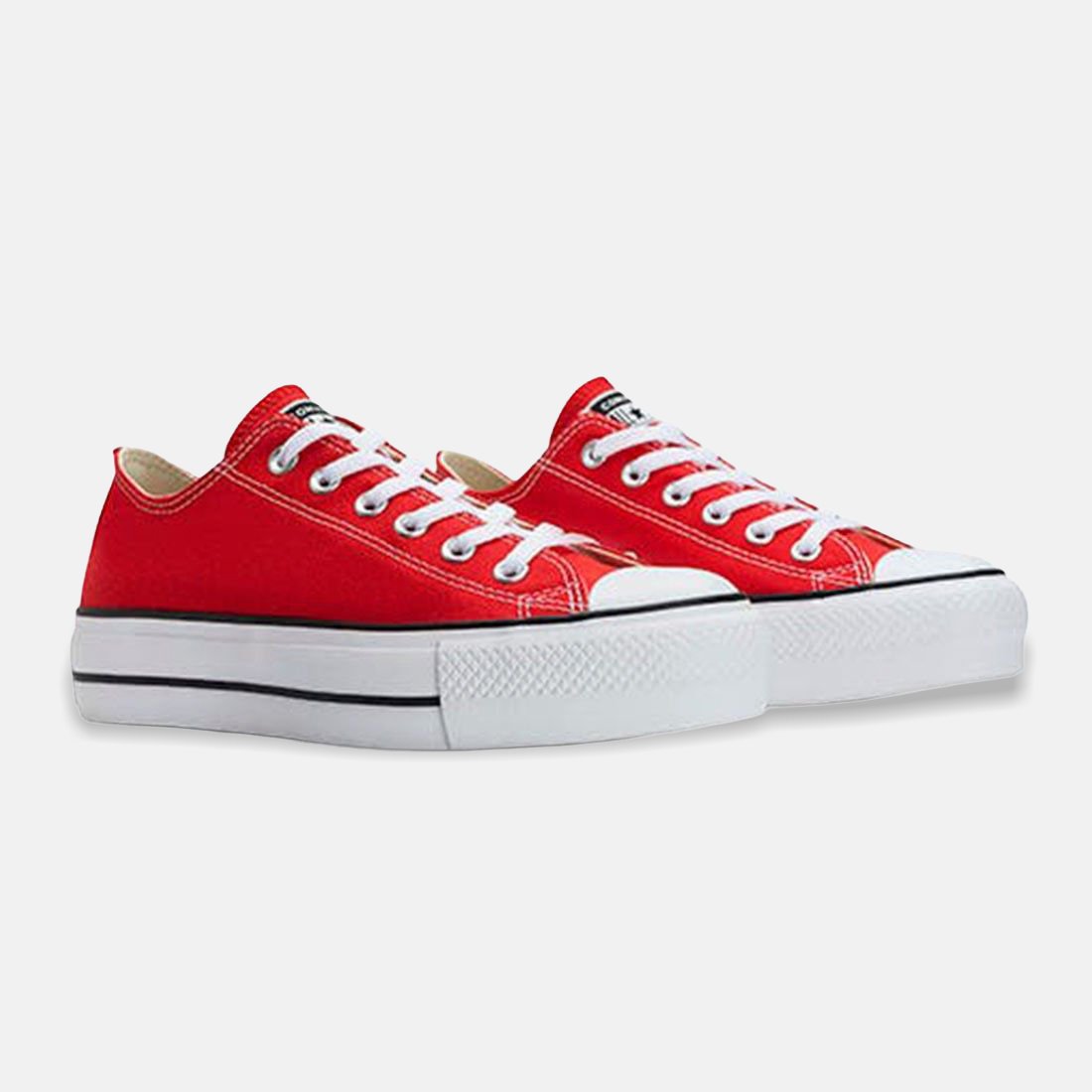 24 tenis converse all star chuck lift canvas baixo ct04950004