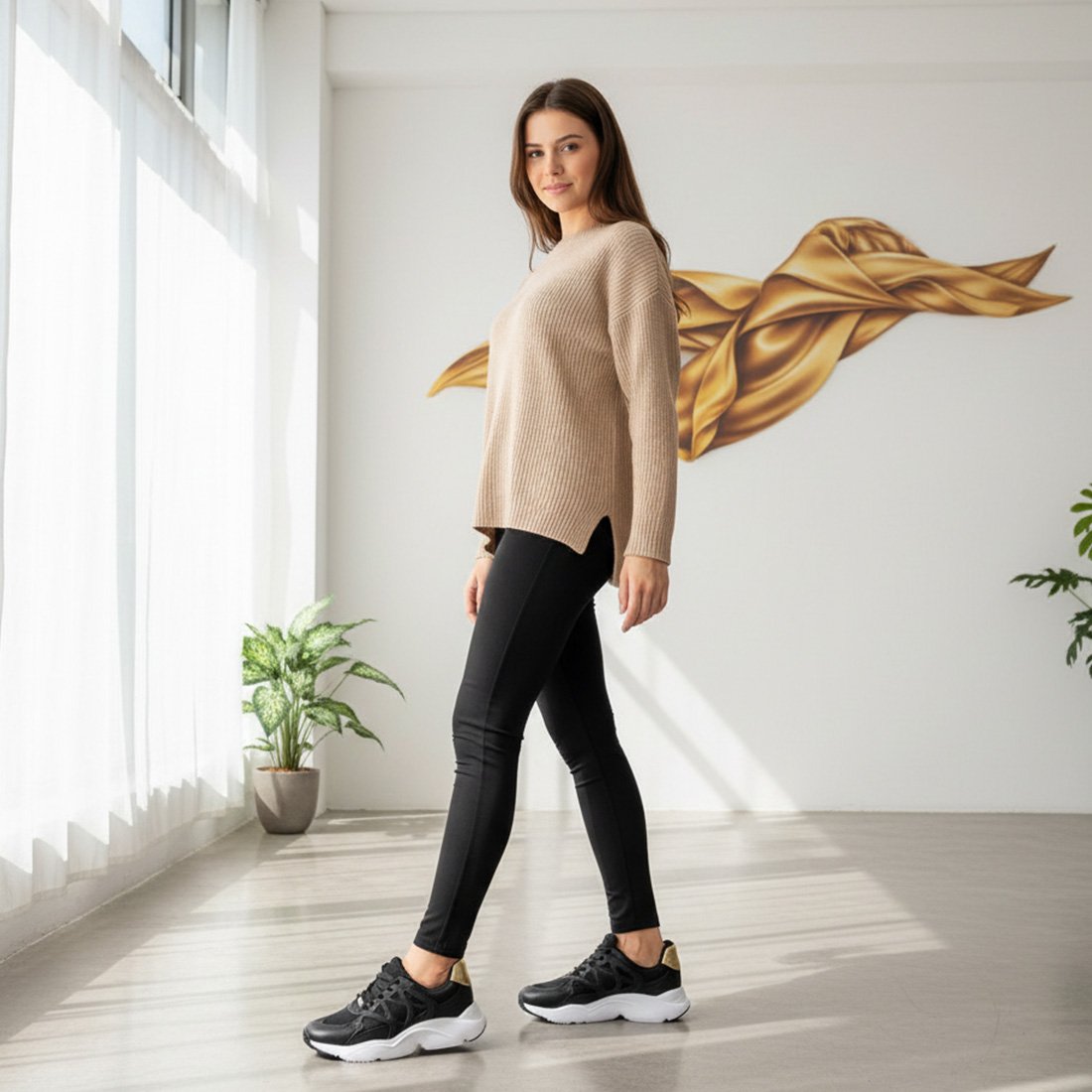 06 tenis vizzano chunky com solado alto