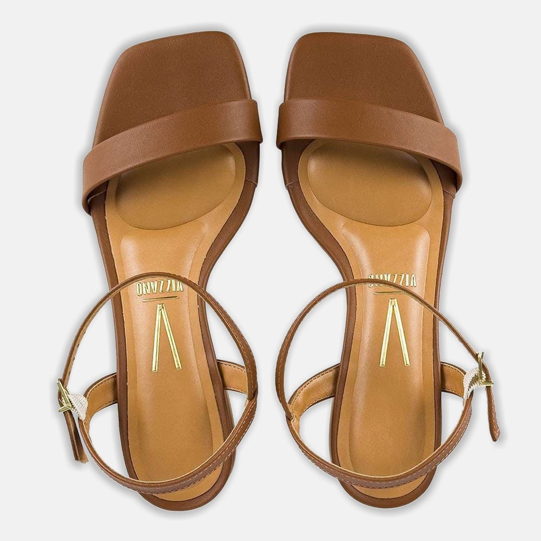 40 sandalia vizzano salto bloco baixo tira fina pelica 6454 111 7286