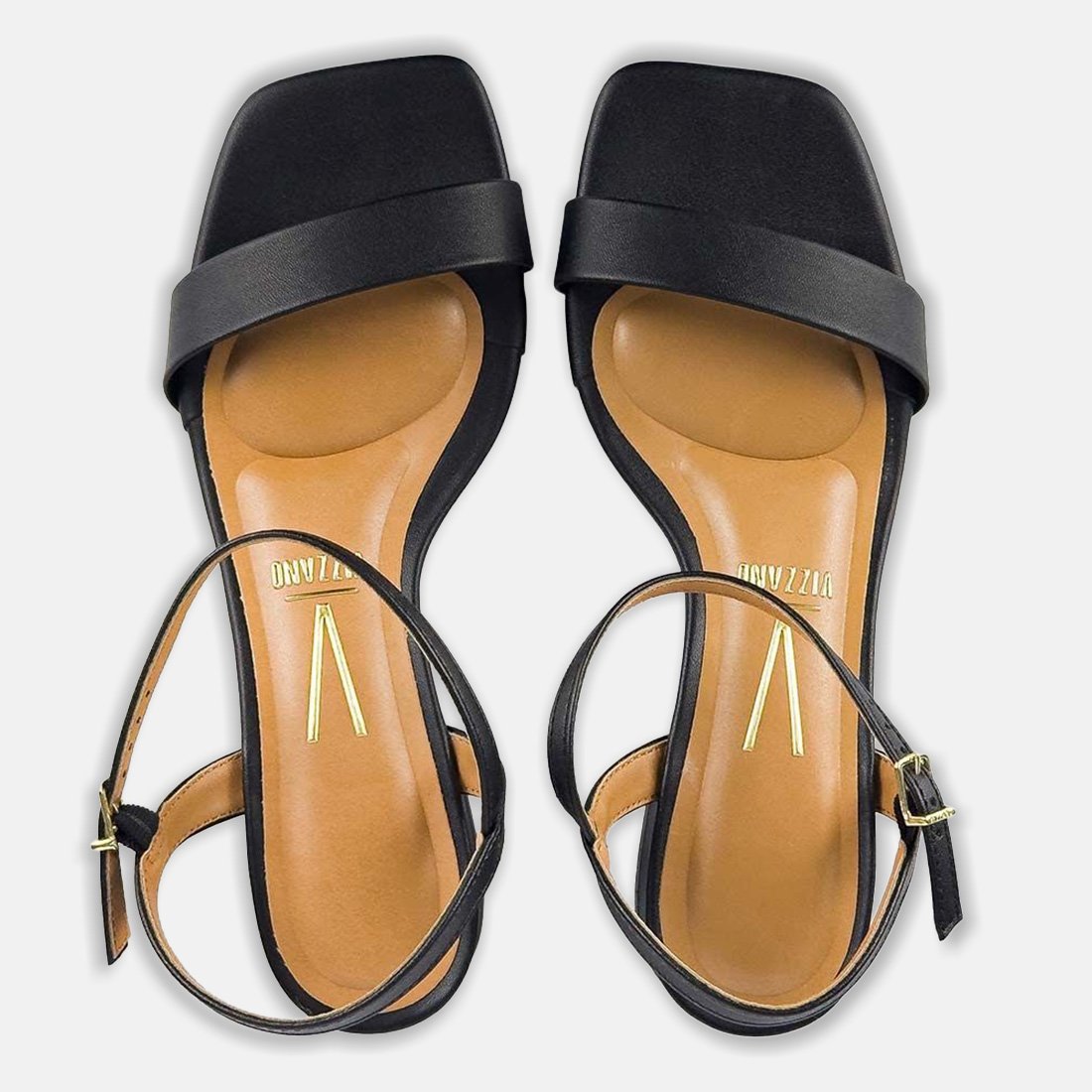 54 sandalia vizzano salto bloco baixo tira fina pelica 6454 111 7286