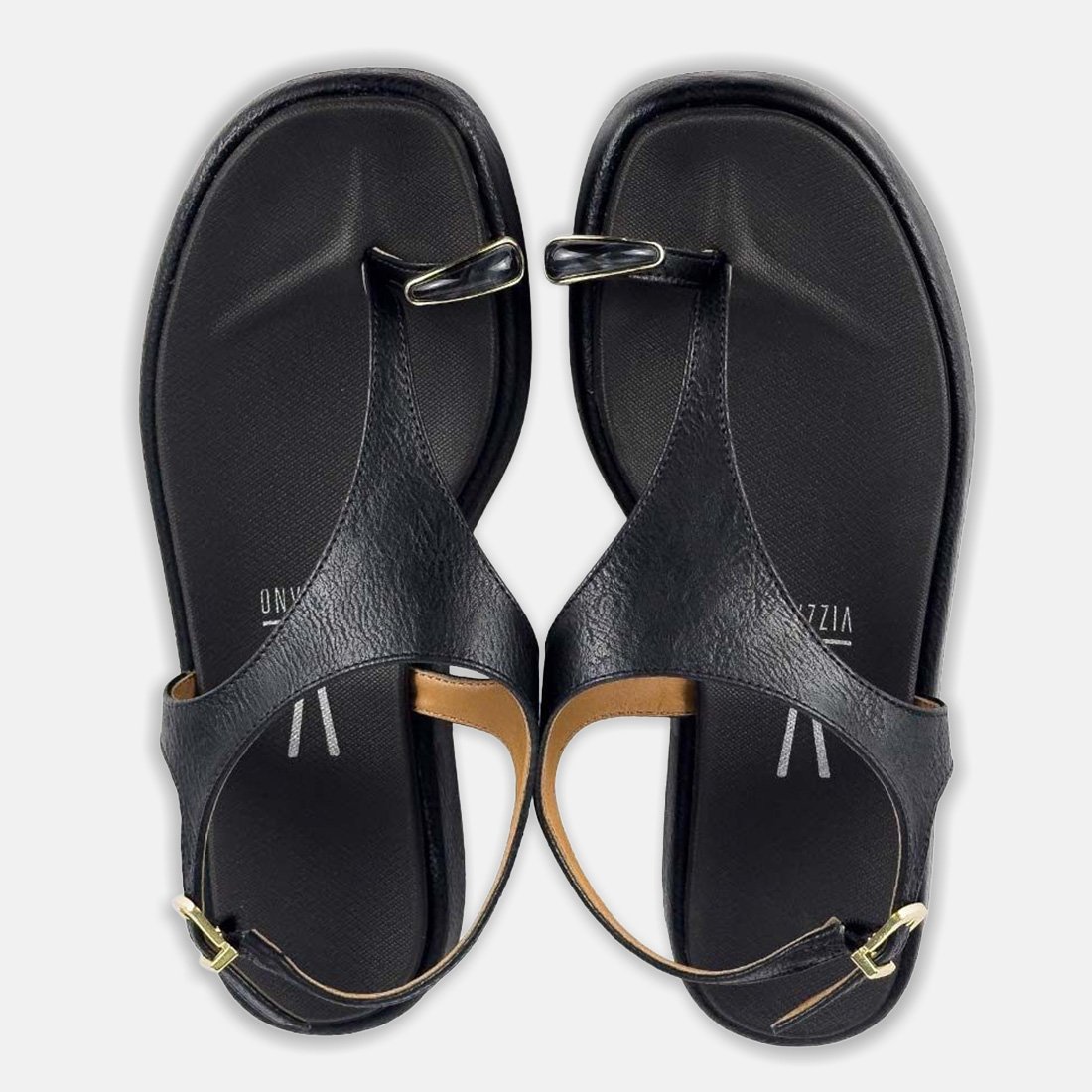 18 sandalia vizzano rasteira tira no dedo com fivela