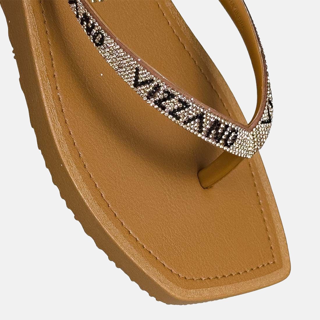 12 chinelo vizzano rasteiro tira fina metalizado 6531 105 30158