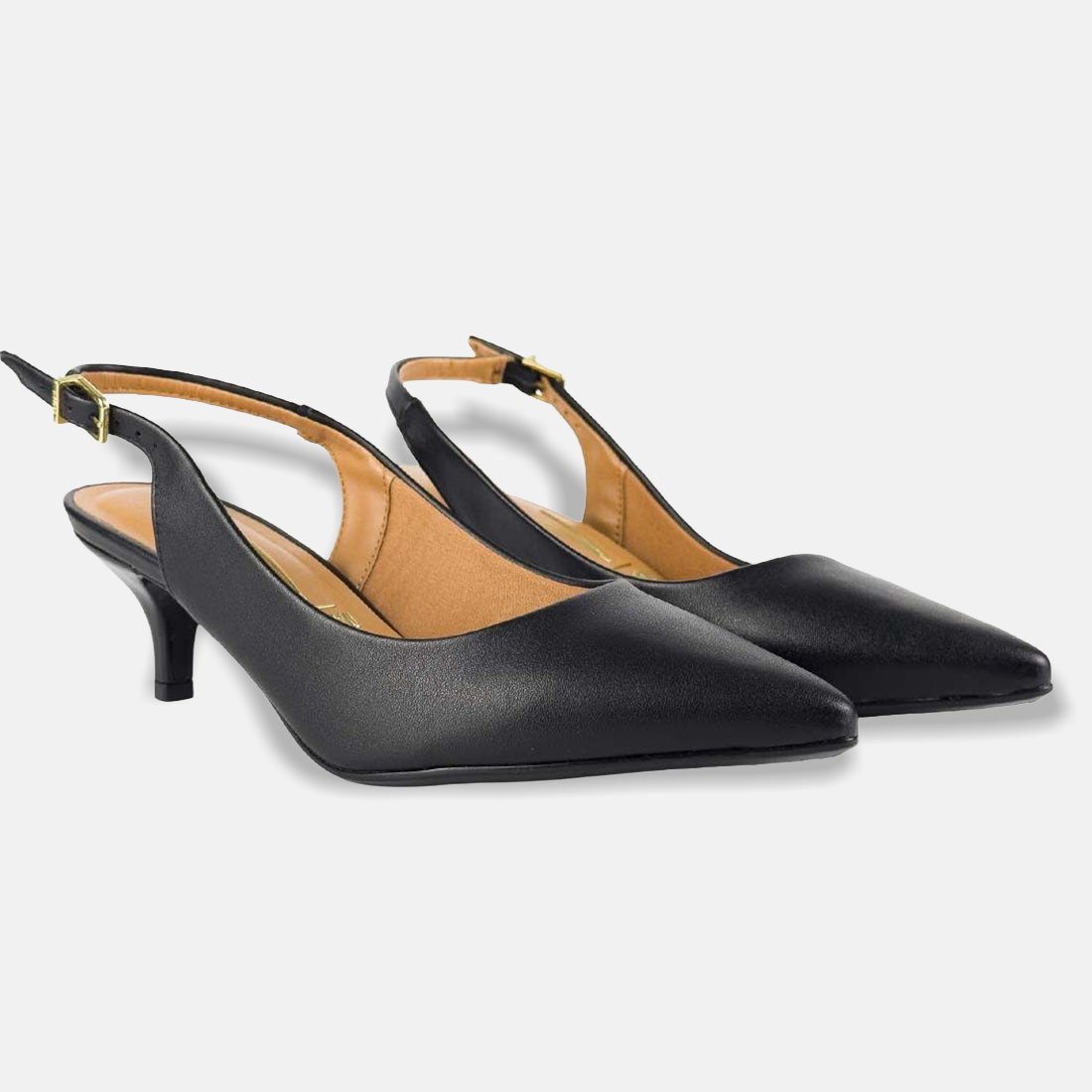 30 sapato scarpin vizzano slingback salto fino pelica