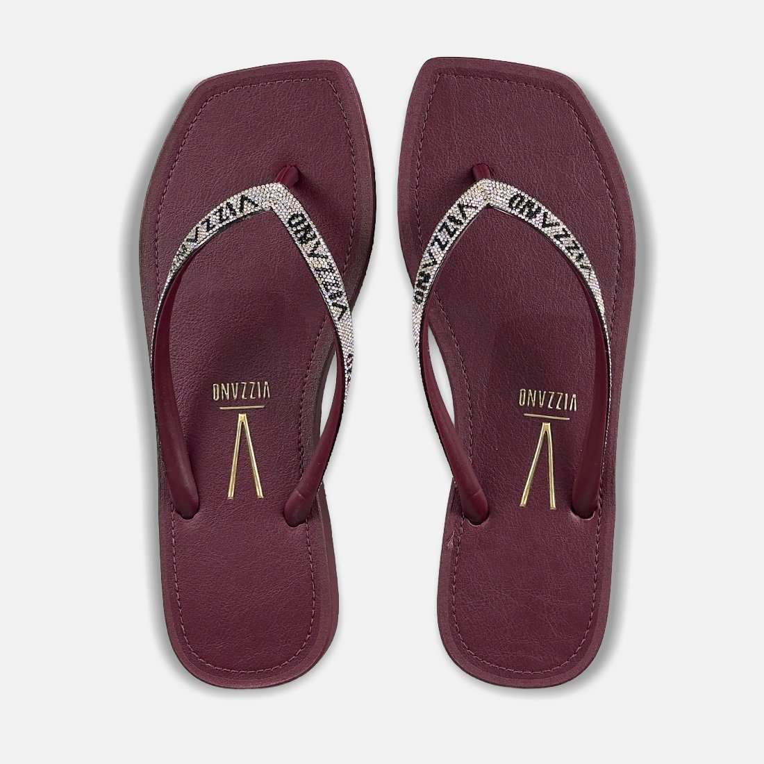 09 chinelo vizzano rasteiro tira fina metalizado 6531 105 30158 branco 39