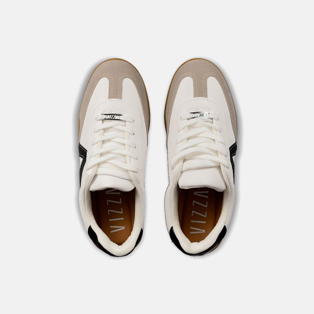 06 tenis vizzano reto casual detalhe lateral 1430 102 branco preto