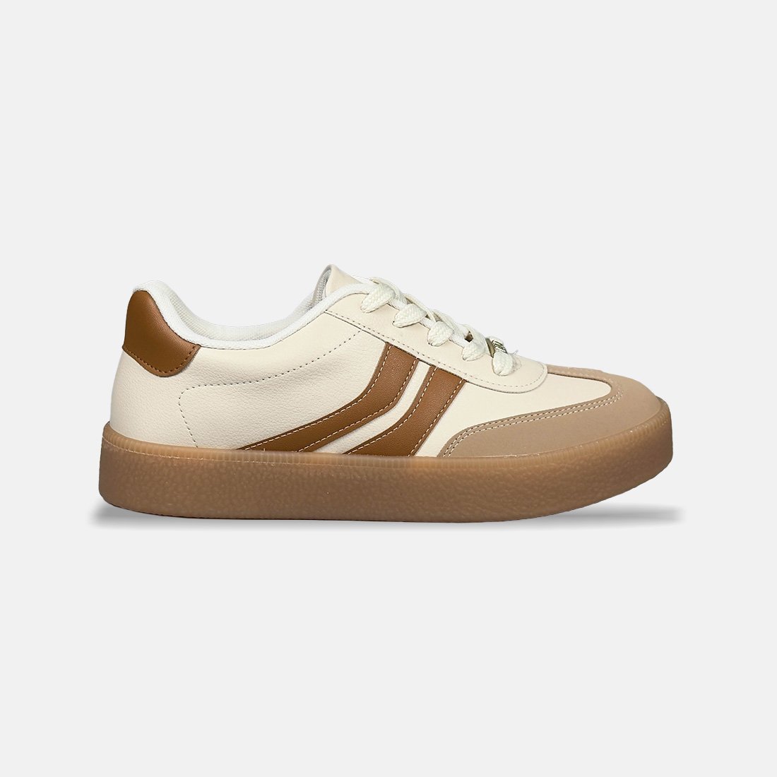 01 tenis vizzano casual sola reta urban 1444 100 branco bege