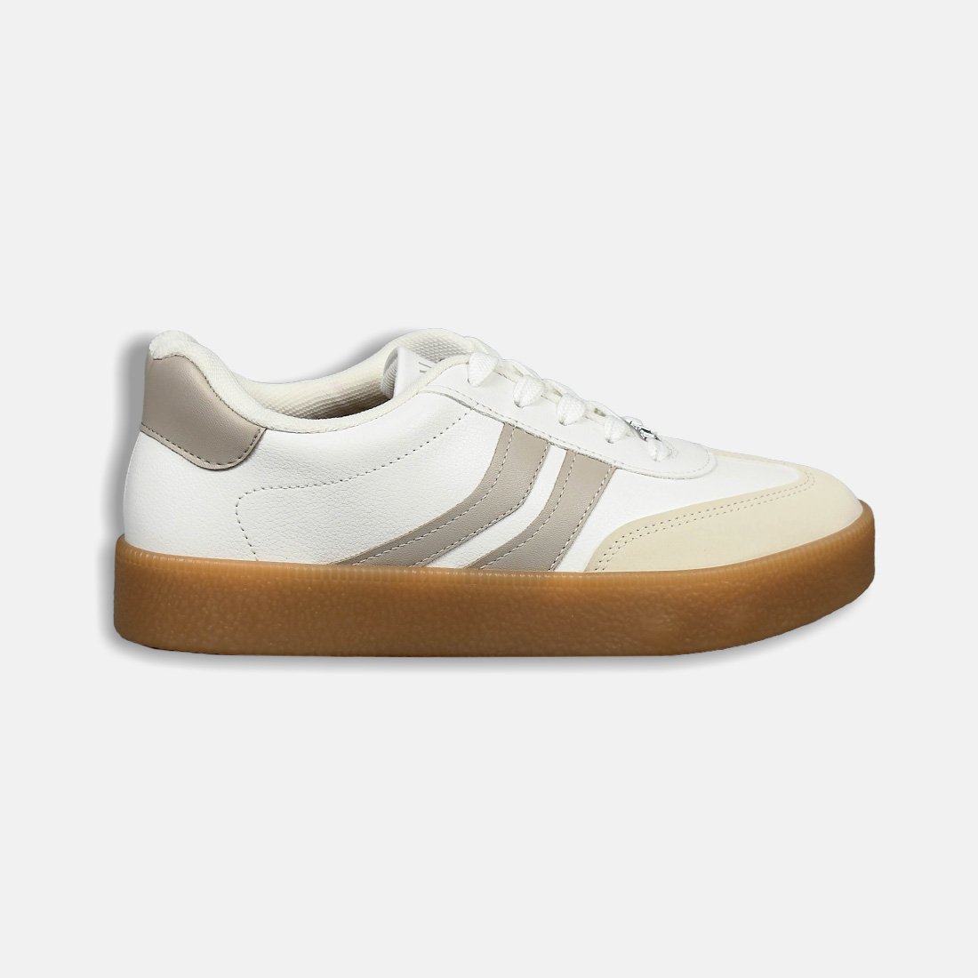 19 tenis vizzano casual sola reta urban 1444 100 branco bege