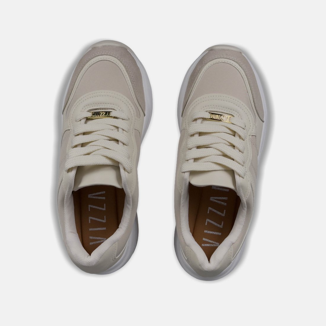 06 tenis vizzano casual flatform 1485 200 off white 36