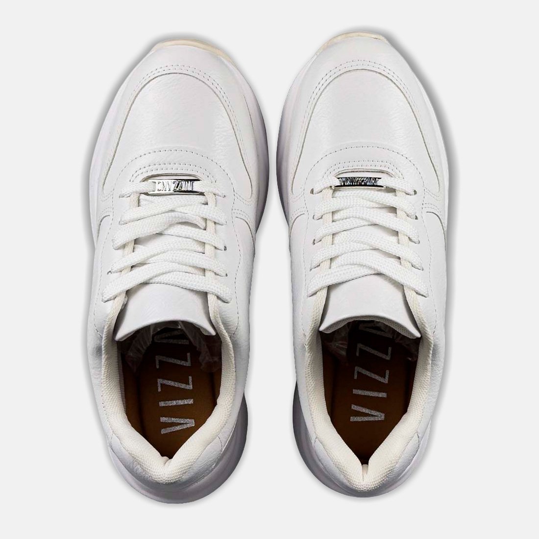 06 tenis vizzano casual sola alta conforto 1485 102 branco